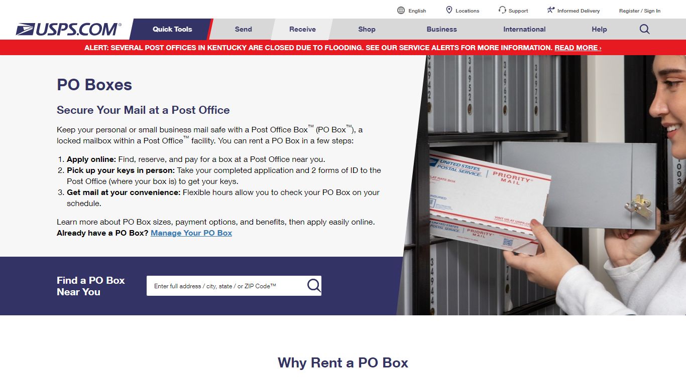 PO Boxes | USPS